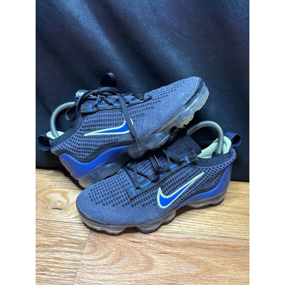 Nike Air VaporMax Youth Size 5.5Y  Womens 7 DB1550-401 Obsidian Lemon Twist Shoe